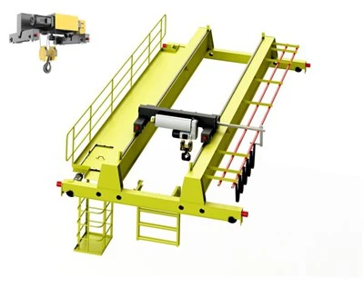 Macara pod cu două grinzi cu palan electric