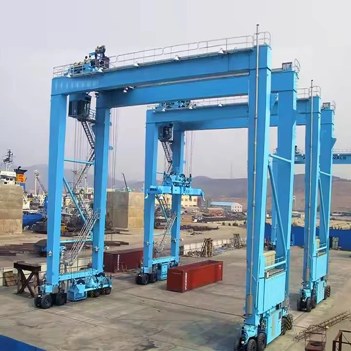 Macara rulantă mobilă pentru containere Rtg